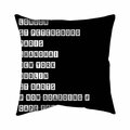 Begin Home Decor 20 x 20 in. Table of Big Cities-Double Sided Print Indoor Pillow 5541-2020-MI4